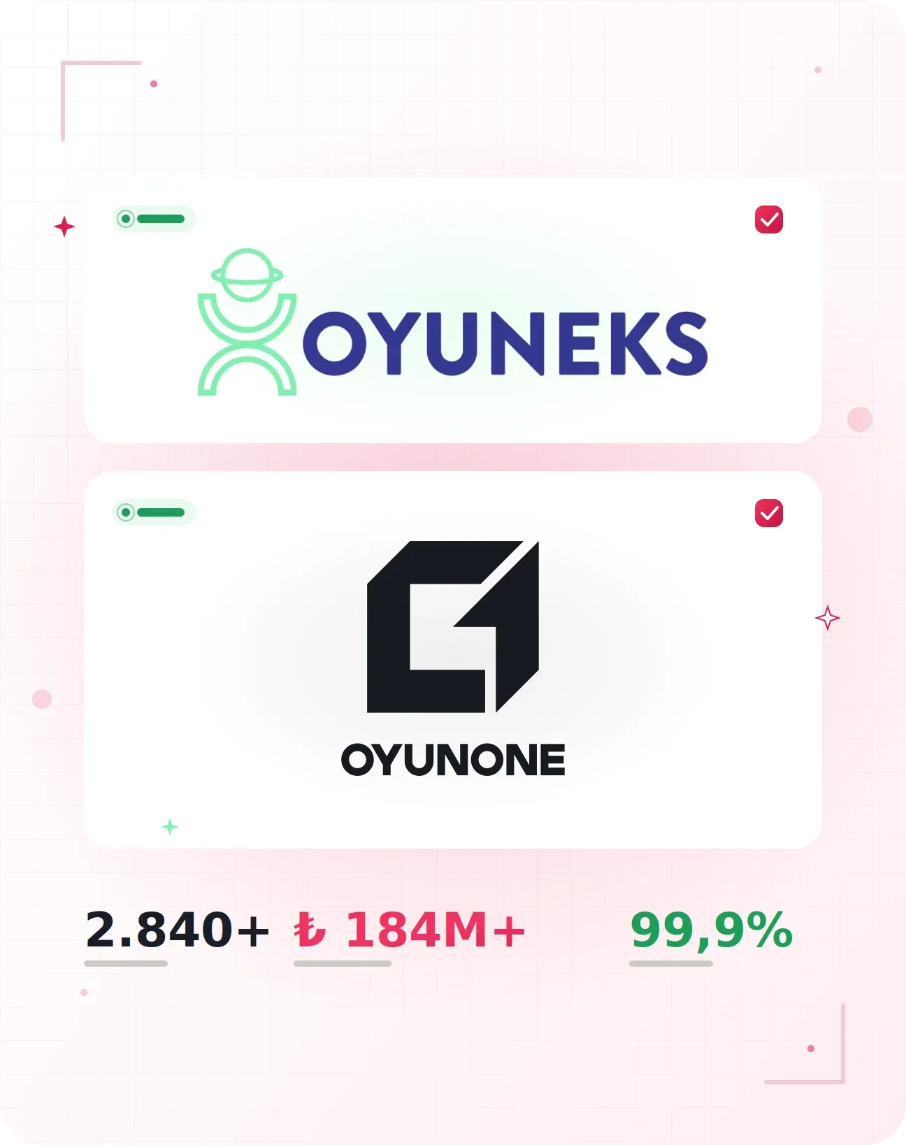 Oyuneks.com & Oyunone.com
bizim üretimimiz.